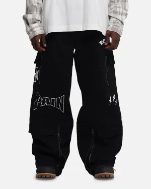 Loiter Sketch Utility Pants Washed Black
