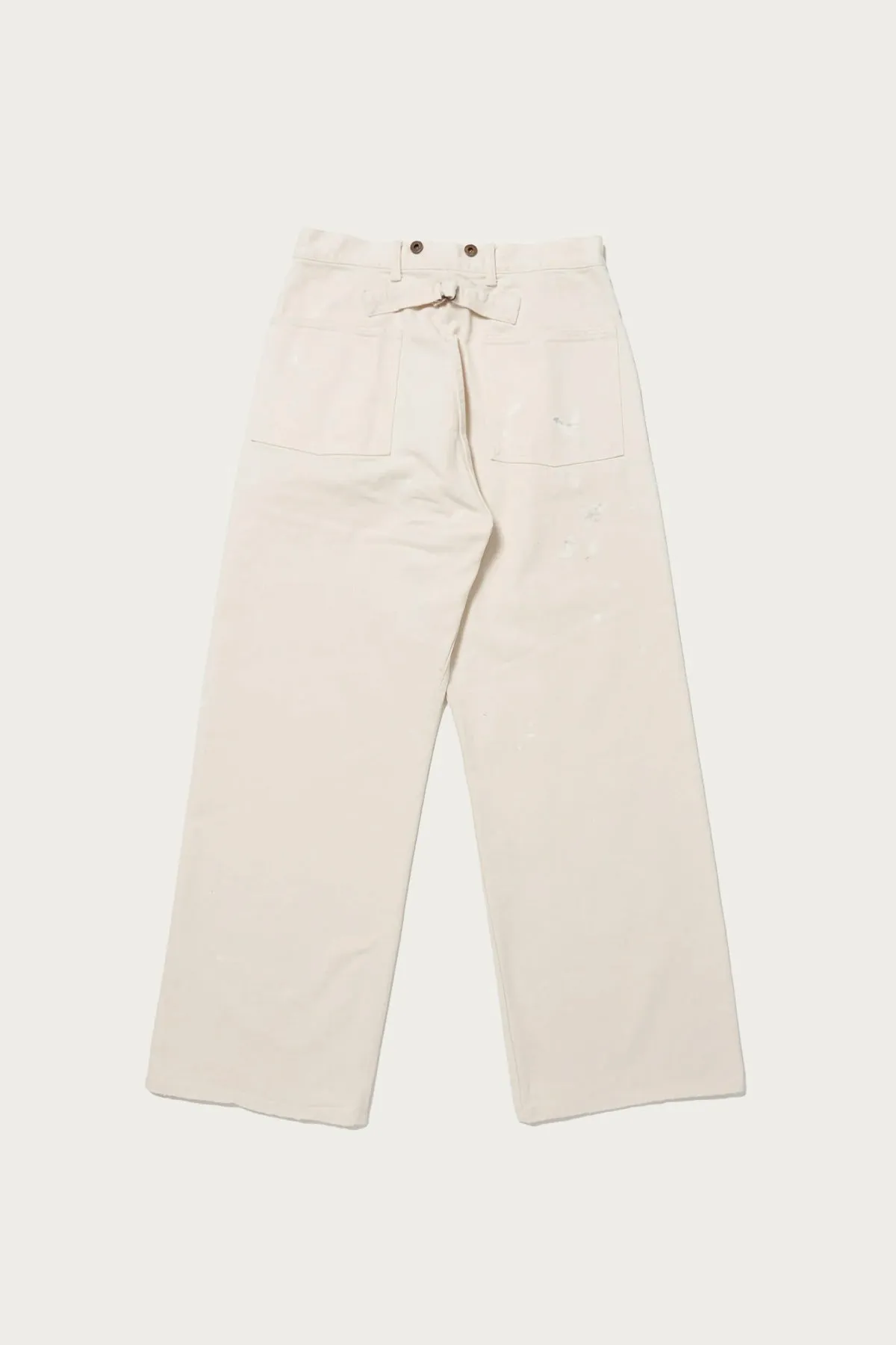 Lot. 204 Engineer Trousers - Ivory Paint