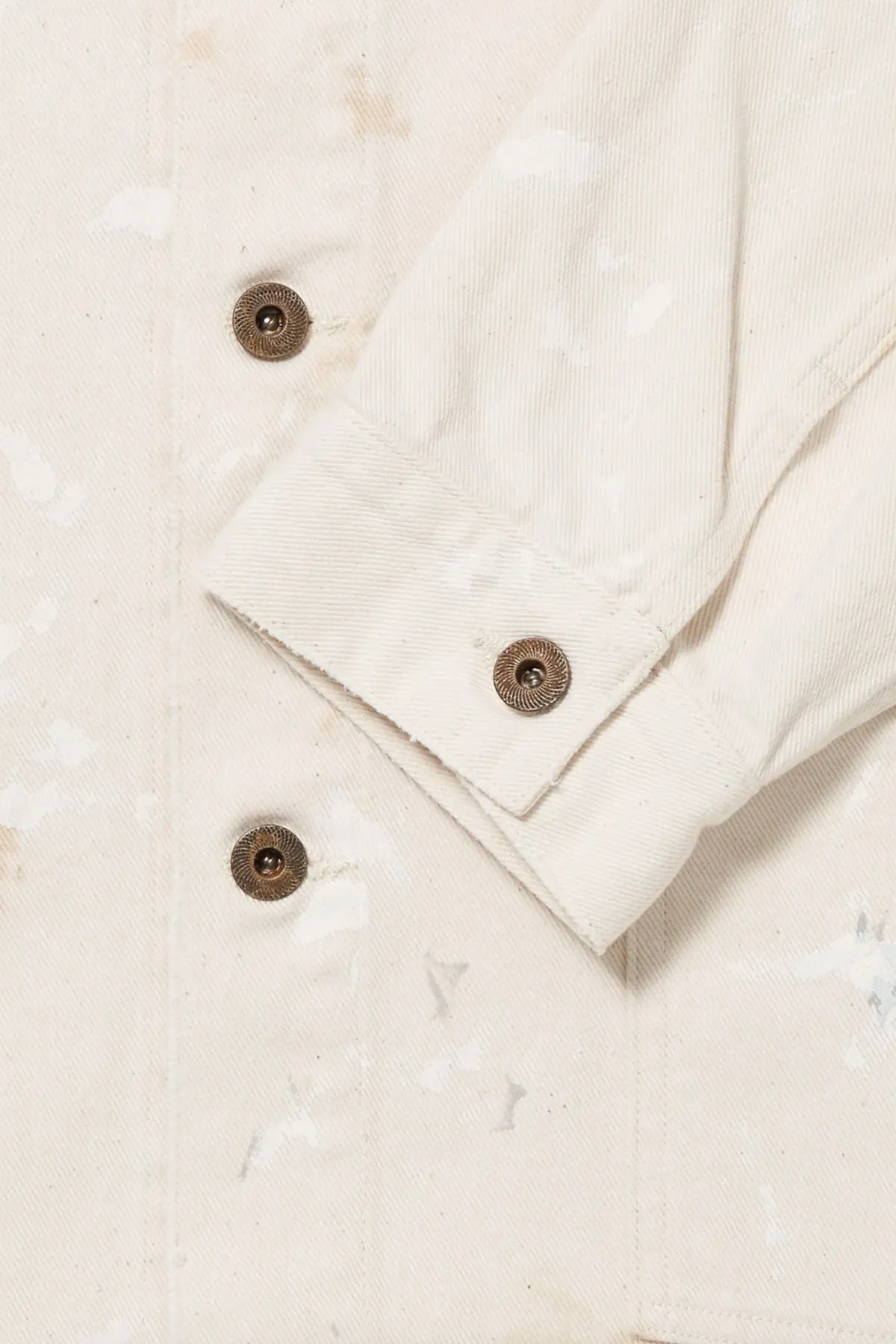 Lot. 303 Coverall Jacket - Ivory Paint