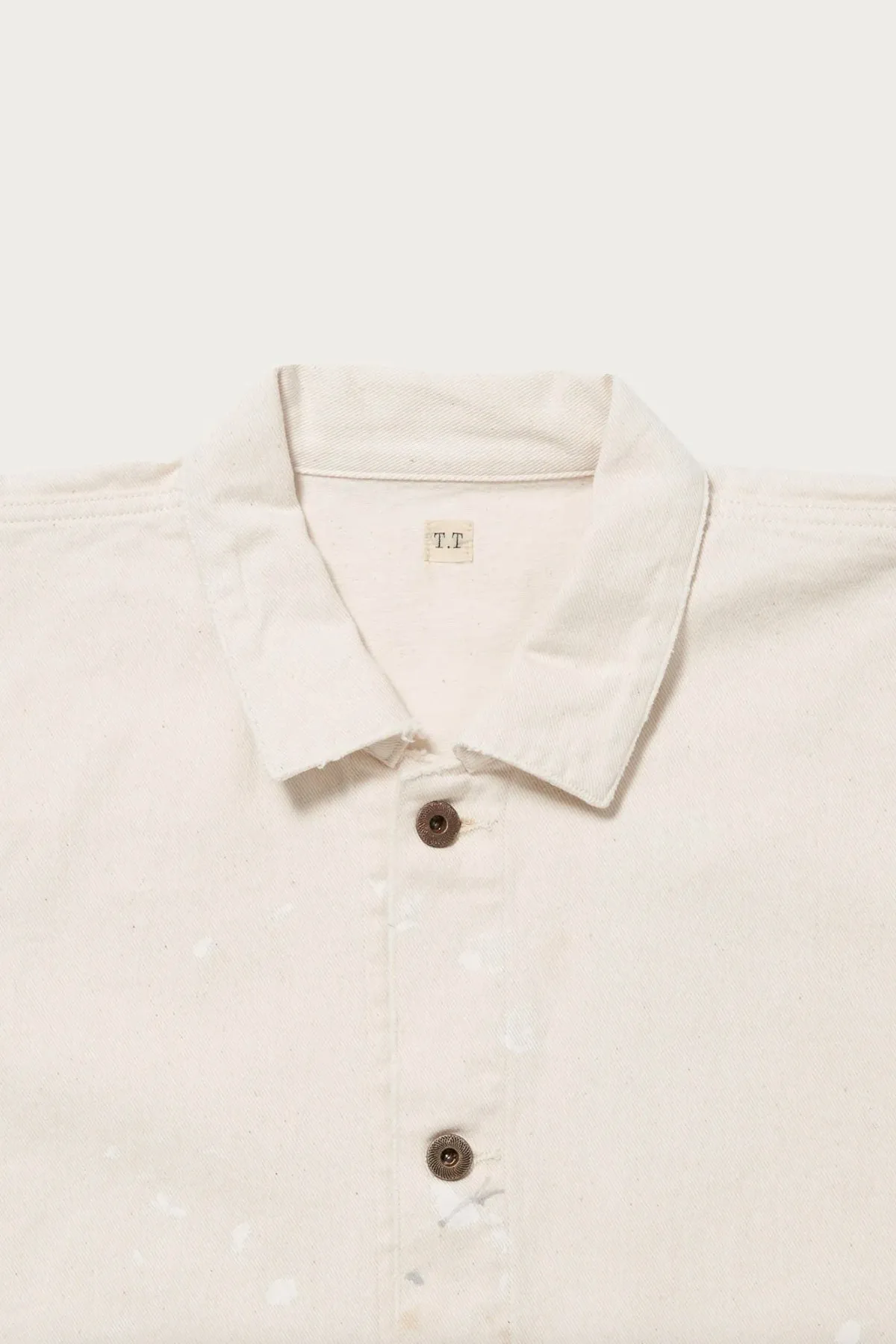 Lot. 303 Coverall Jacket - Ivory Paint