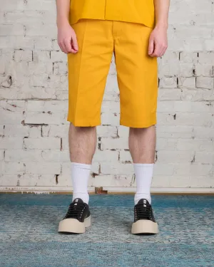 Marni Workwear Gabardine Bermuda Short Light Orange