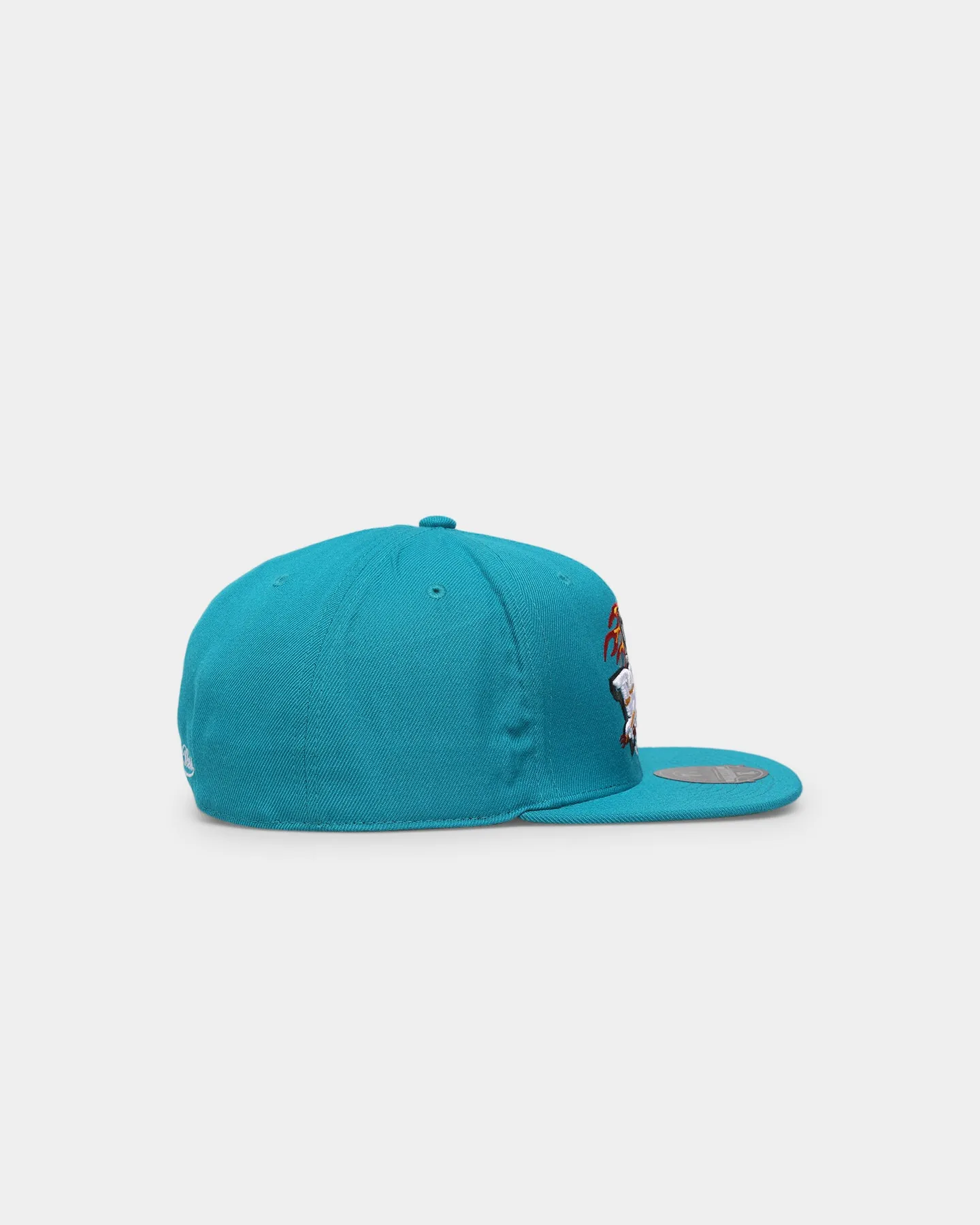 Mitchell & Ness Detroit Pistons 'Team Ground 2.0 Hardwood Classics' Fitted Teal