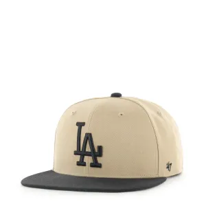 MLB LOS ANGELES DODGERS '47 CAPTAIN BLACK SAND SNAPBACK