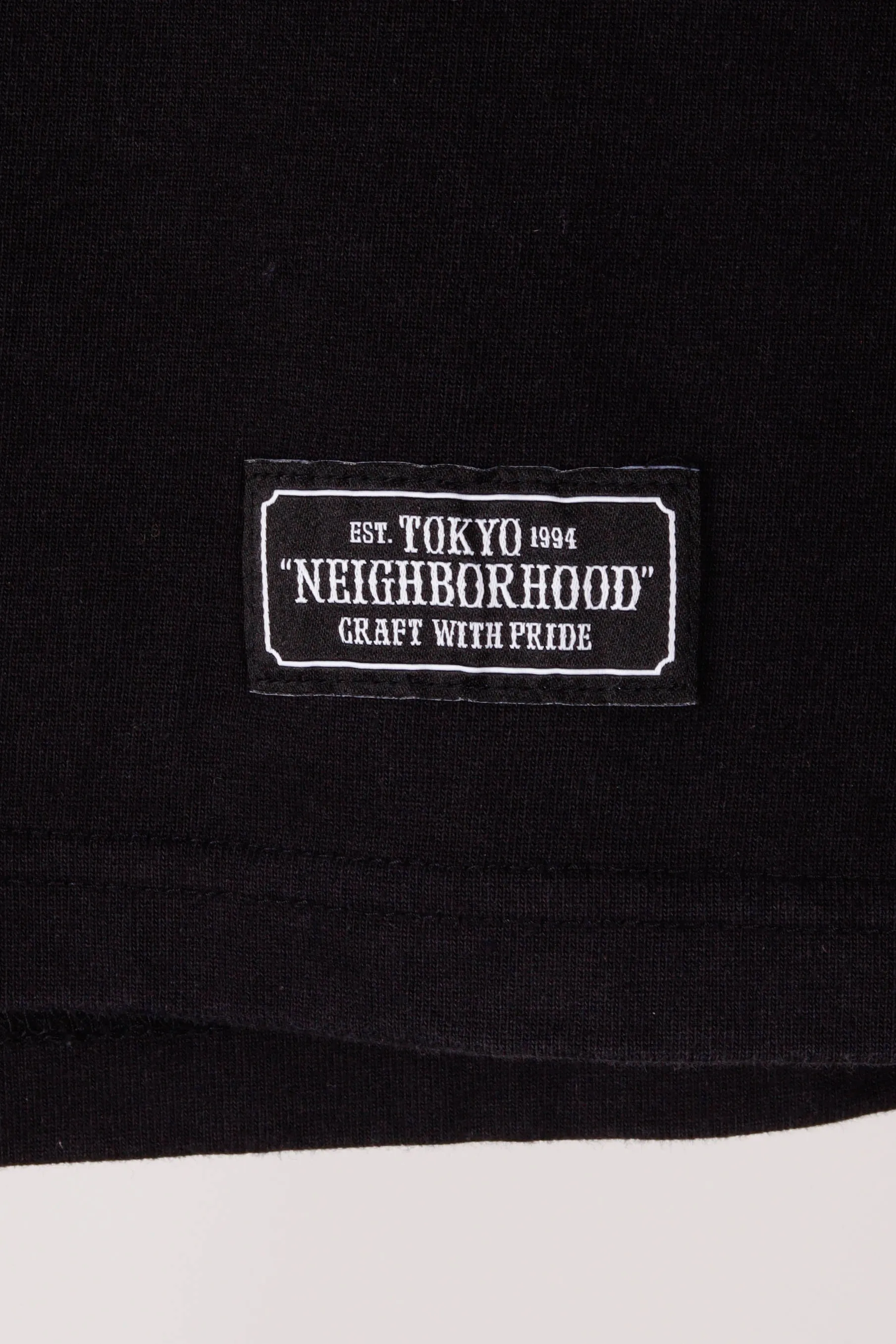 Neighborhood FW19 'Classic P S/S Crew' Top Black (2019)