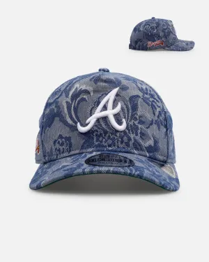 New Era Atlanta Braves 'Three Looms' Golfer Strapback Denim