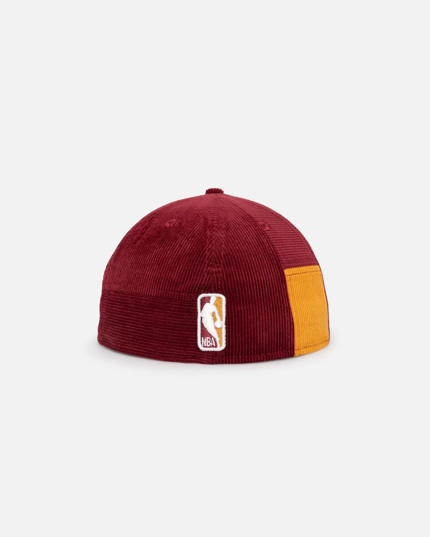 New Era Chicago Bulls 'Maroon Patchwork Corduroy' 59FIFTY Fitted Maroon/Yellow