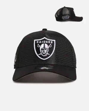 New Era Las Vegas Raiders 'Polychromatic Mesh' 9FORTY A-Frame Snapback Black/White