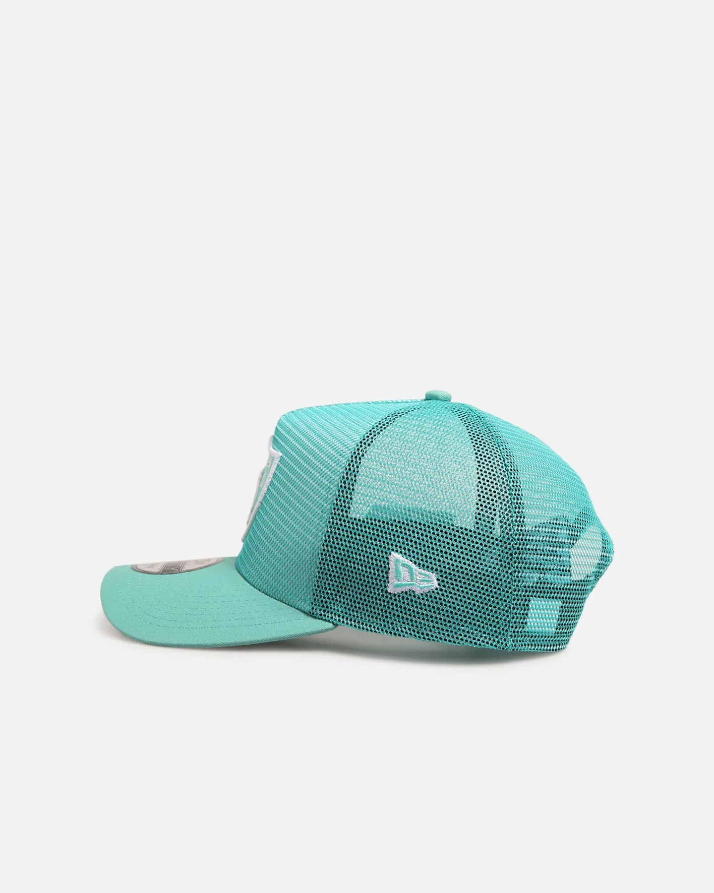 New Era Las Vegas Raiders 'Polychromatic Mesh' 9FORTY A-Frame Snapback Mint/White