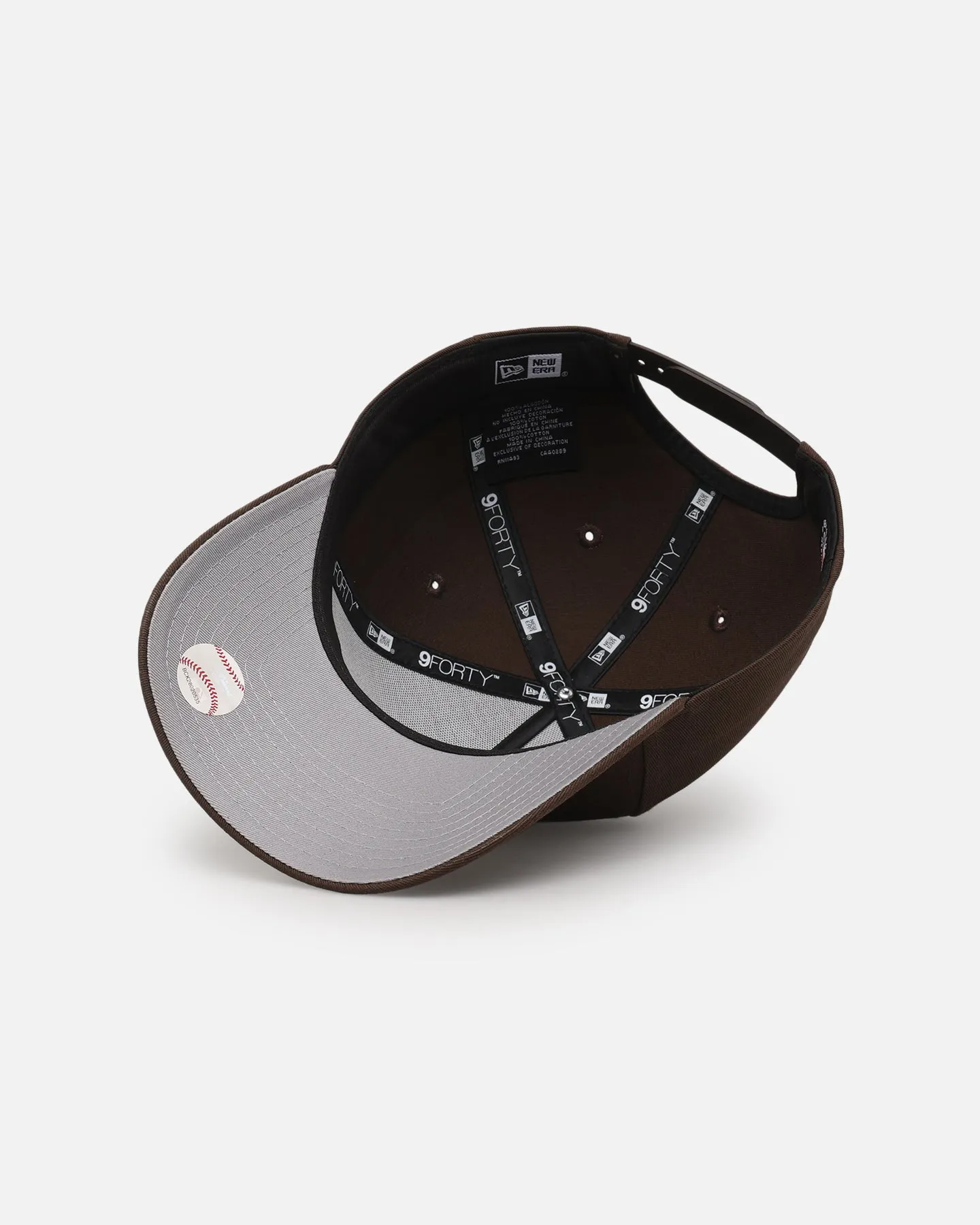 New Era Los Angeles Dodgers 'Diamante' 9FORTY A-Frame Snapback Walnut