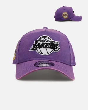 New Era Los Angeles Lakers 'Washed Purple' 9FORTY A-Frame Snapback Washed Purple