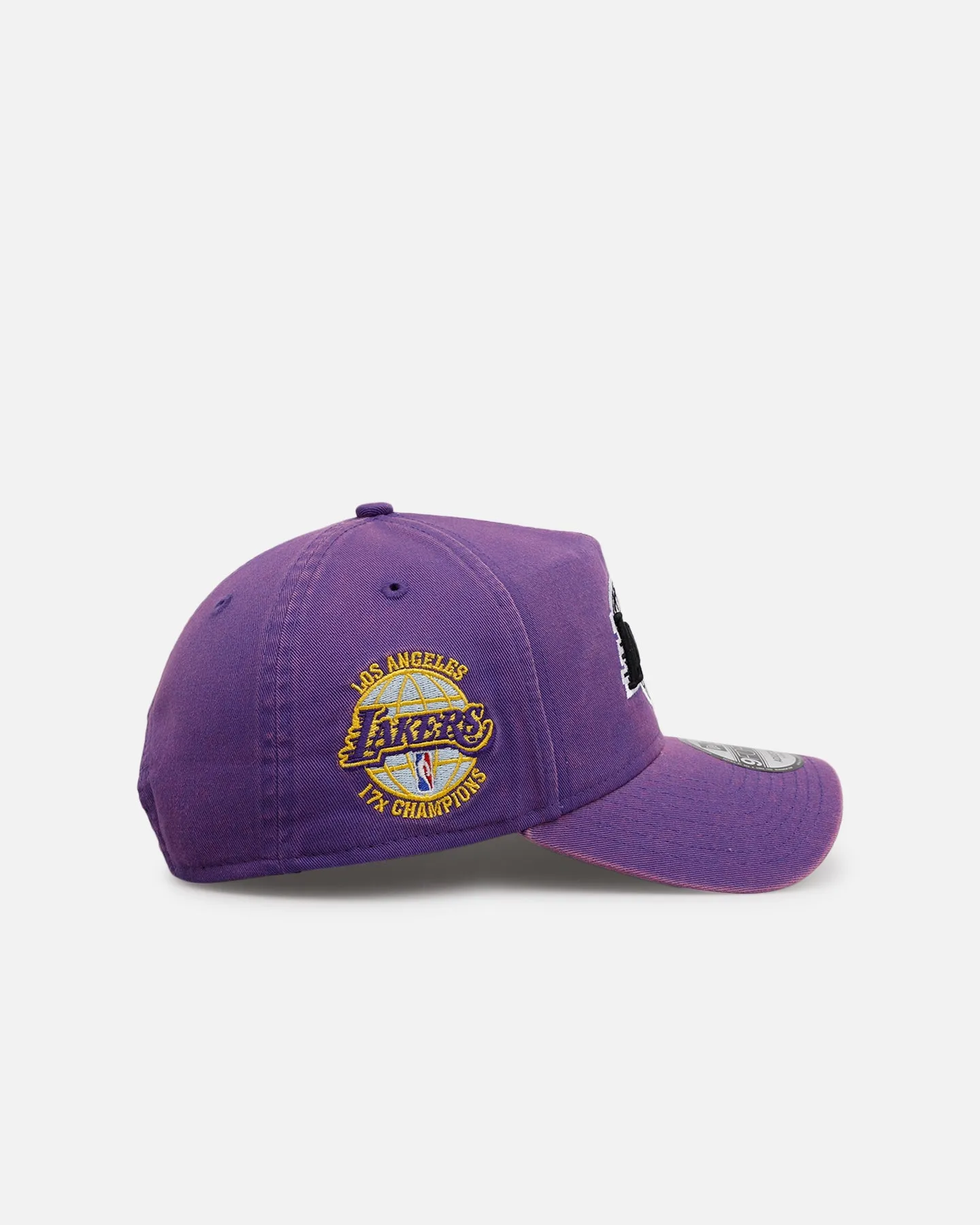 New Era Los Angeles Lakers 'Washed Purple' 9FORTY A-Frame Snapback Washed Purple