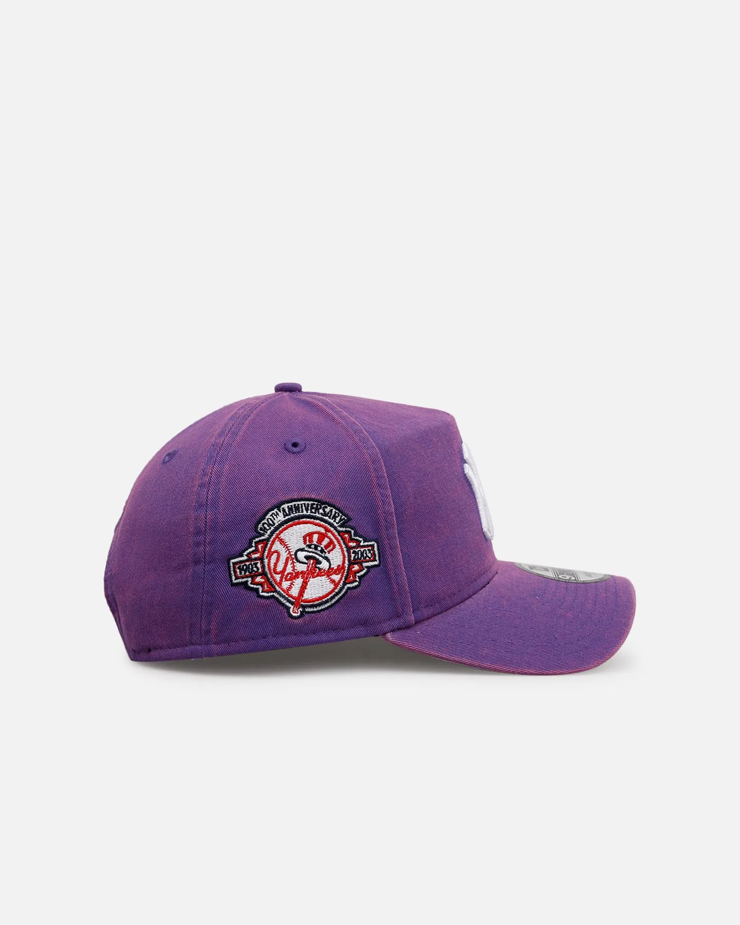 New Era New York Yankees 'Washed Purple' 9FORTY A-Frame Snapback Washed Purple