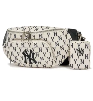 NYK Classic Monogram Hipsack (White Black)