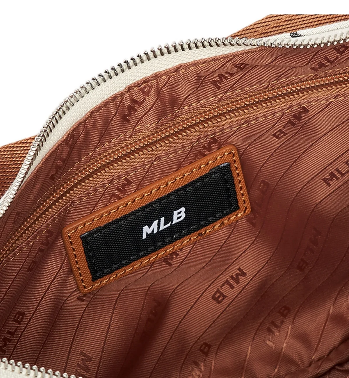 NYK Classic Monogram Jacquard L-Hobo Bag (White)