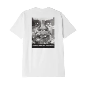OBEY NYC SMOG TEE // WHITE