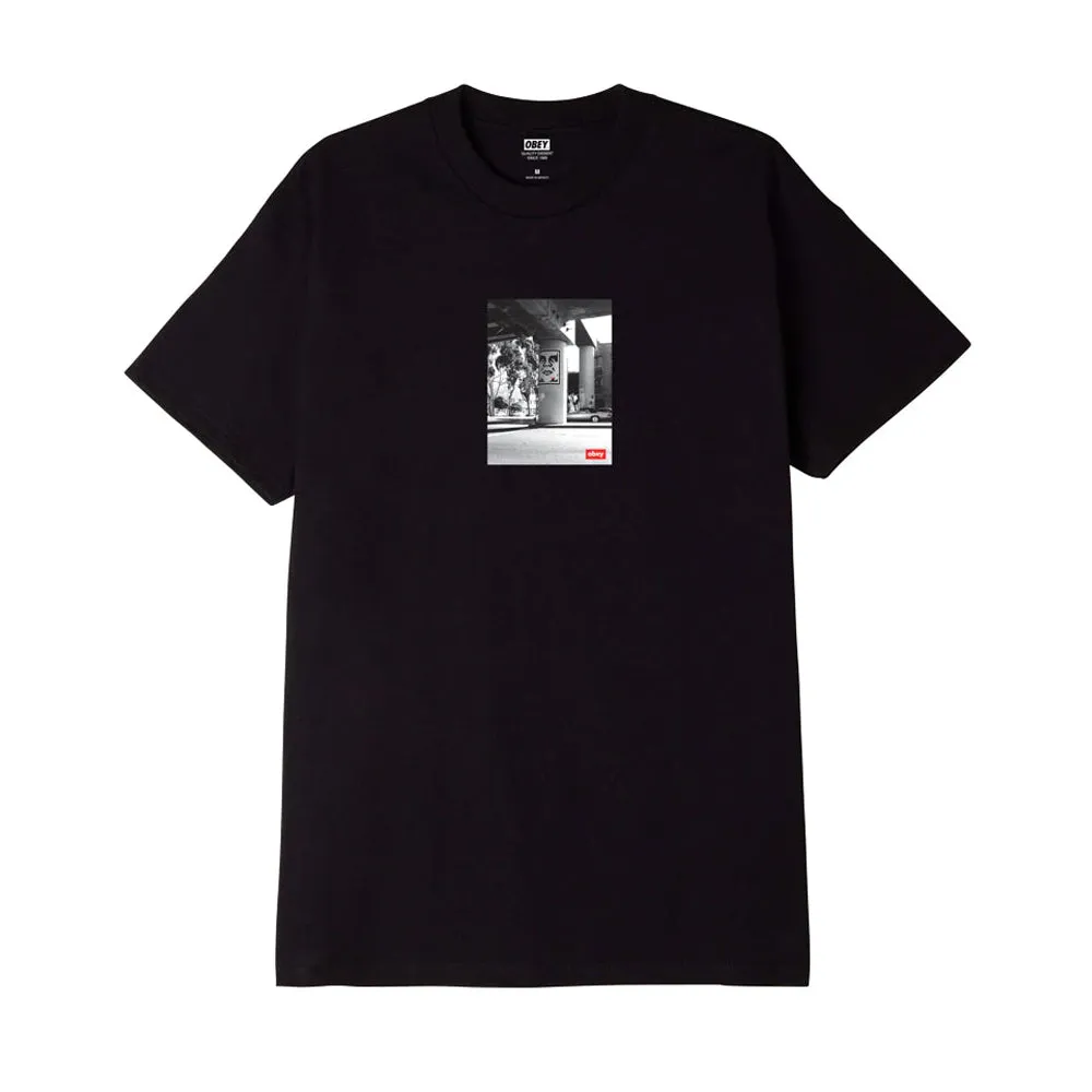 OBEY URBAN RENEWAL TEE // BLACK
