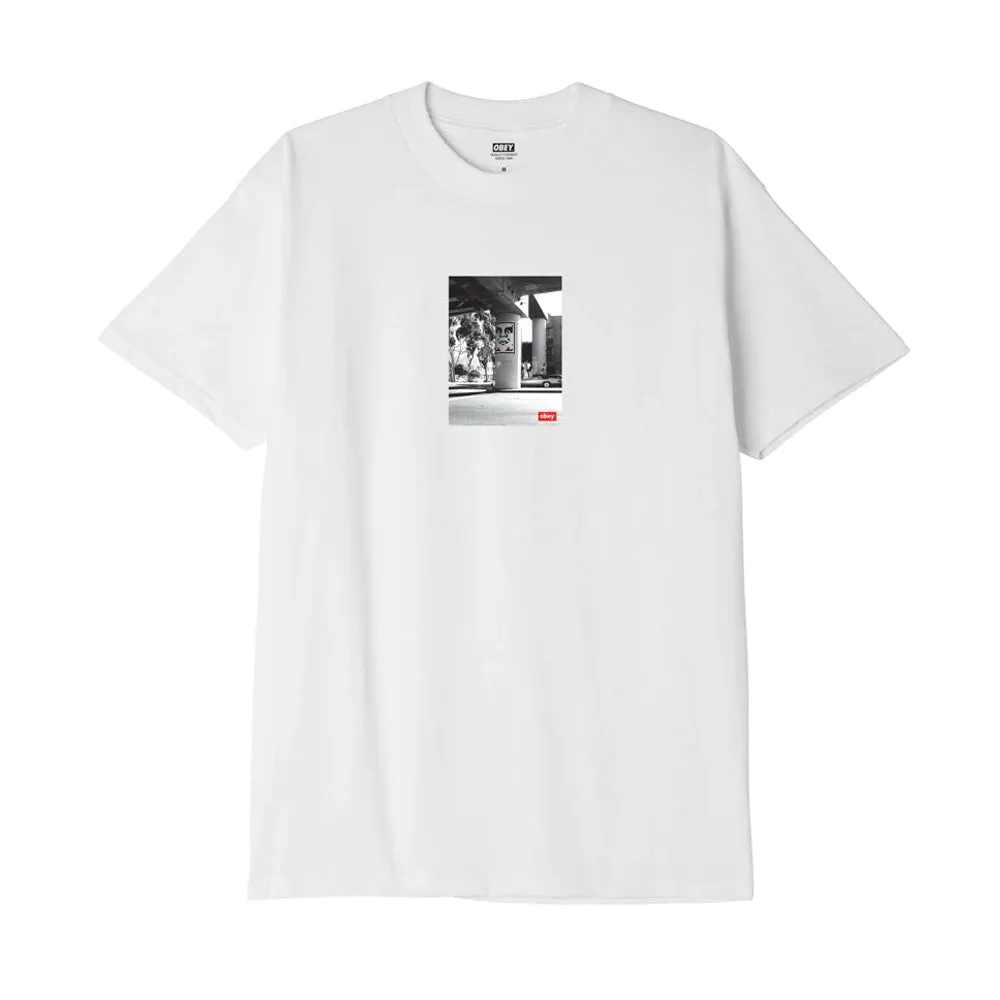 OBEY URBAN RENEWAL TEE // WHITE