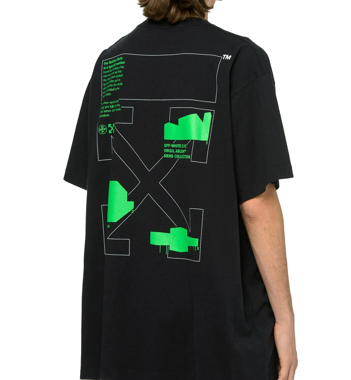 Off-White Arch Shapes Oversized Tee (Black)