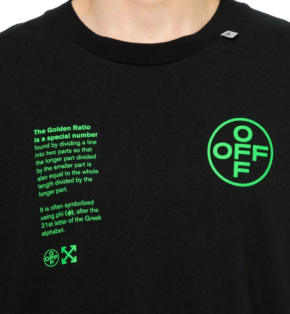 Off-White Arch Shapes Oversized Tee (Black)