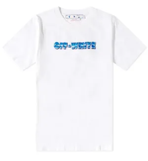 Off-White Blue Metal Arrows Tee (White)