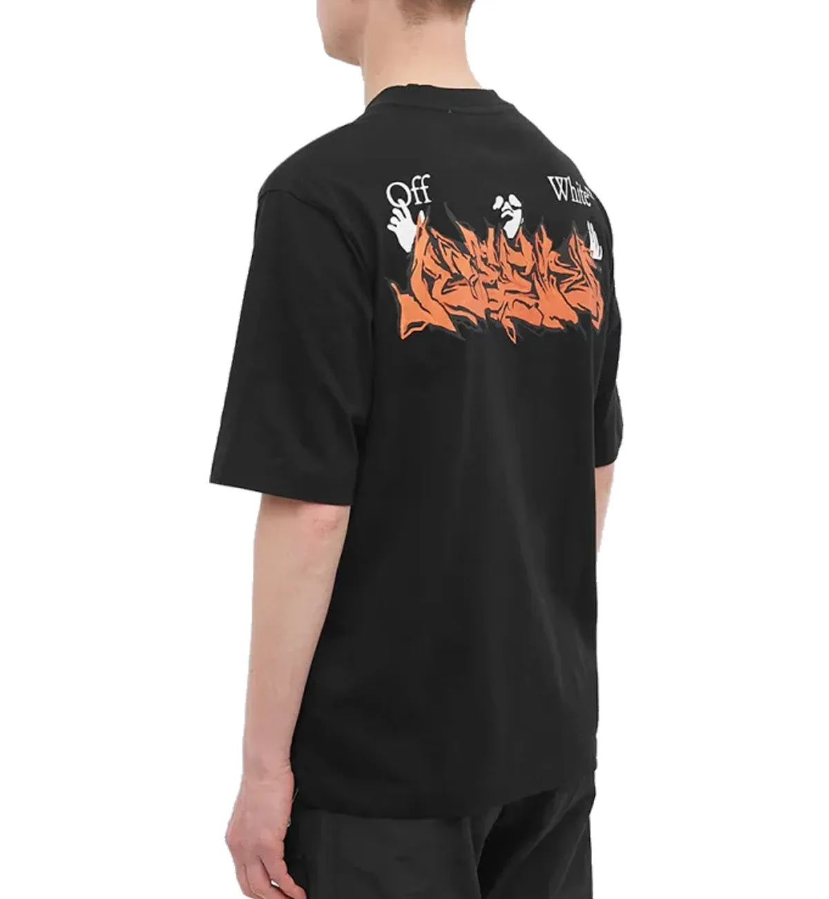 Off-White Neen OW Logo Skate Tee (Black)