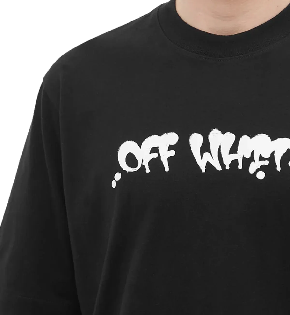 Off-White Neen OW Logo Skate Tee (Black)