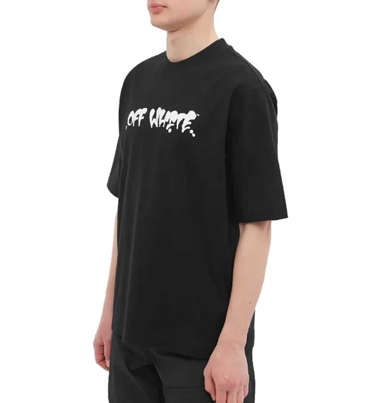Off-White Neen OW Logo Skate Tee (Black)
