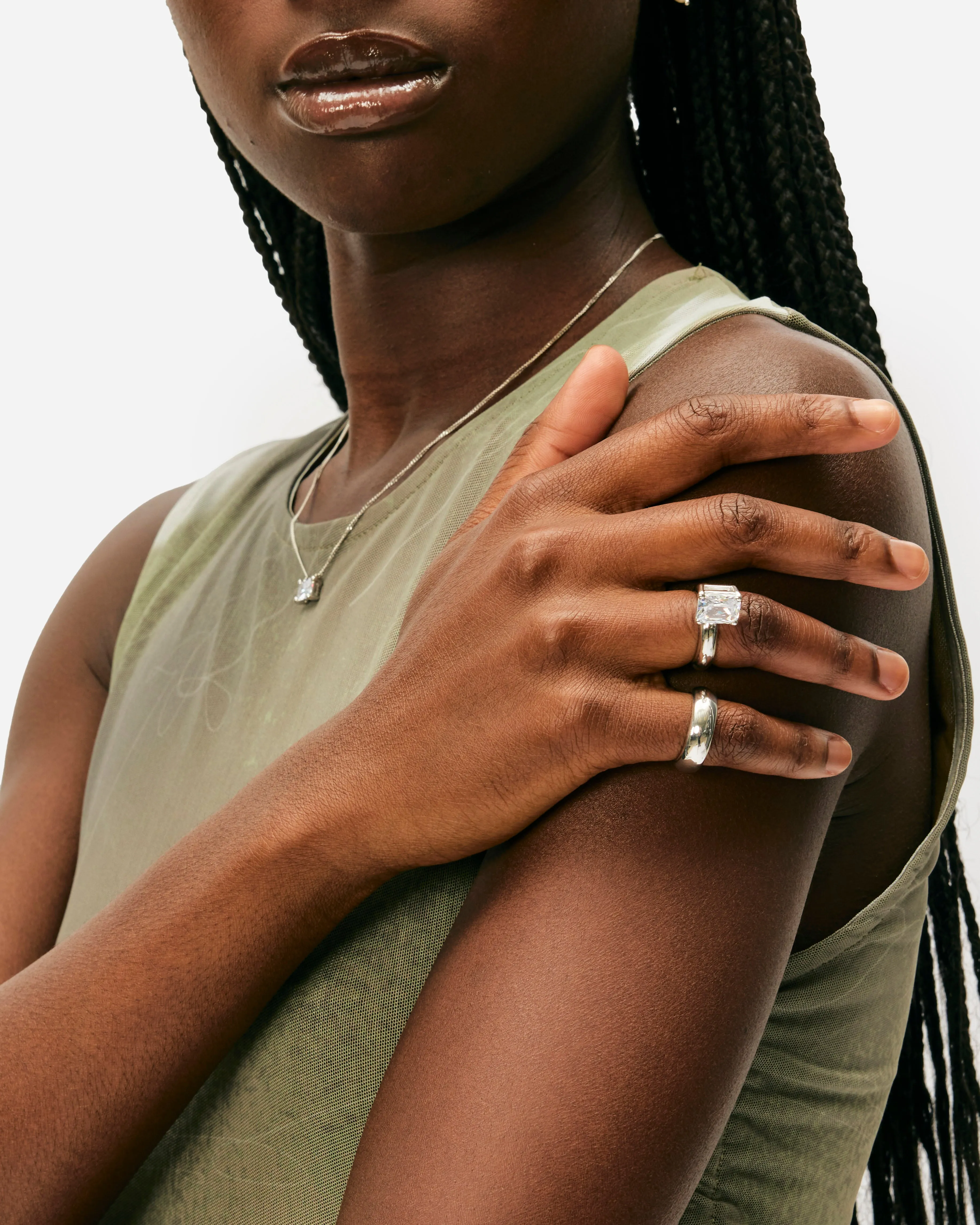 Omotesando Chunky Ring Silver