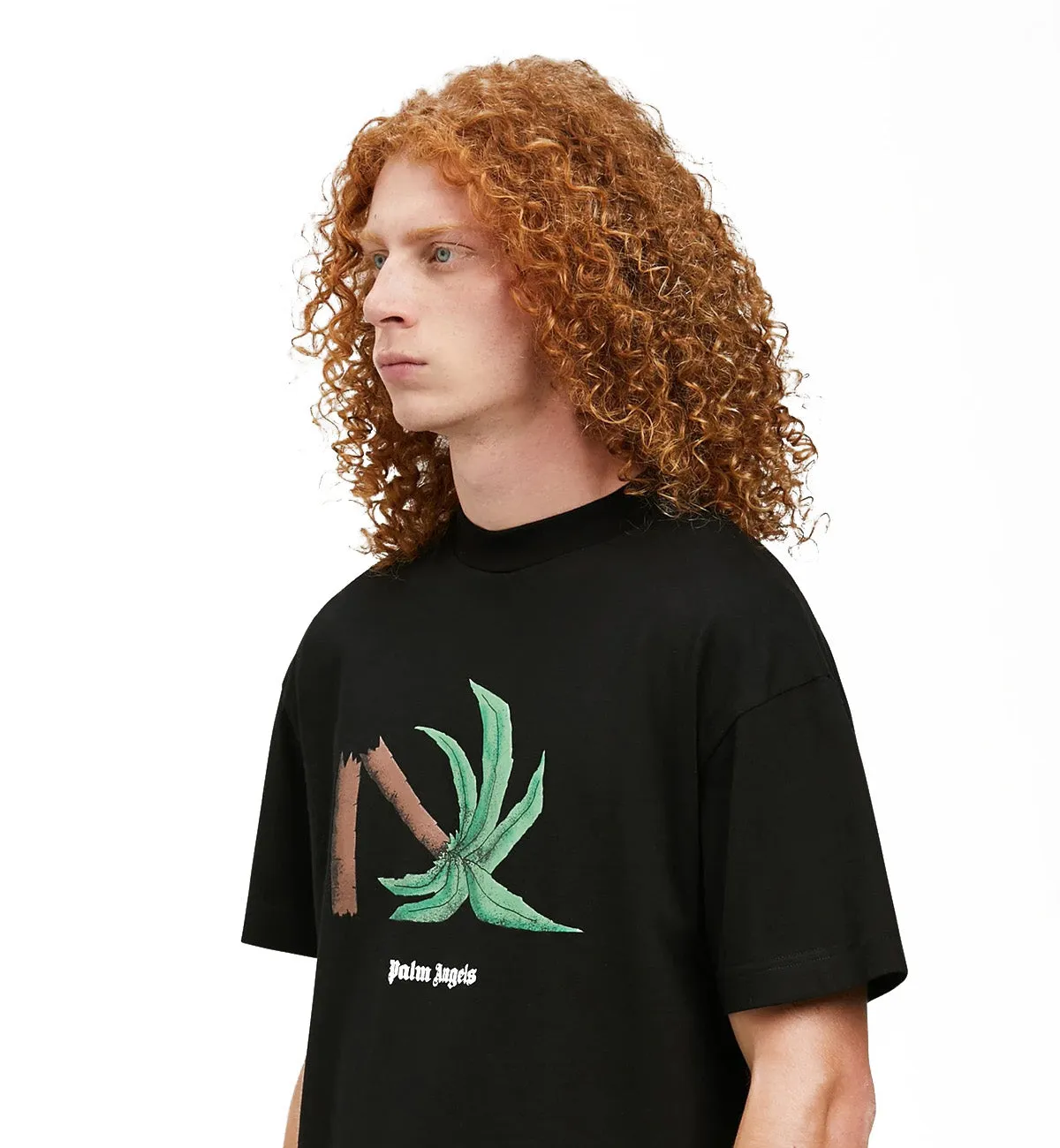 Palm Angels Broken Palm Classic T-Shirt (Black)
