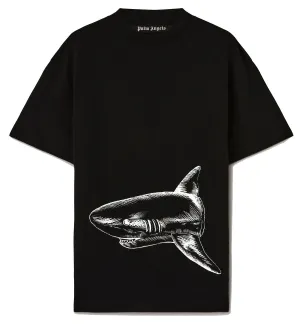 Palm Angels Broken Shark Classic T-Shirt (Black)