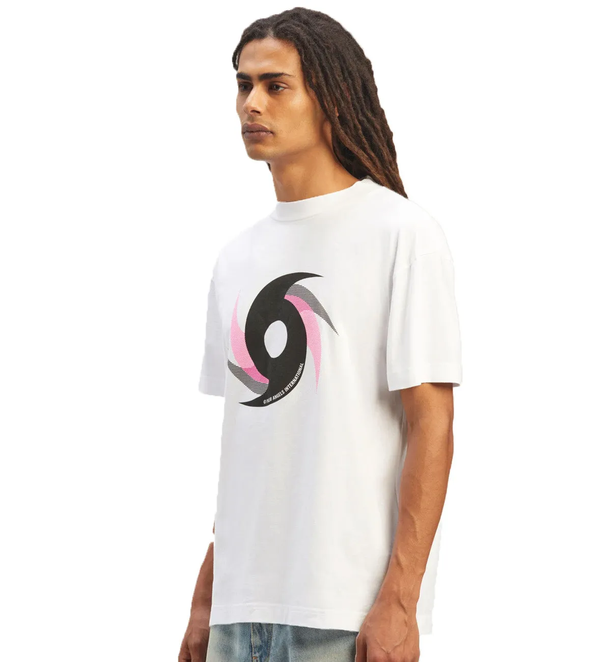 Palm Angels Hurricane Classic T-Shirt (White)
