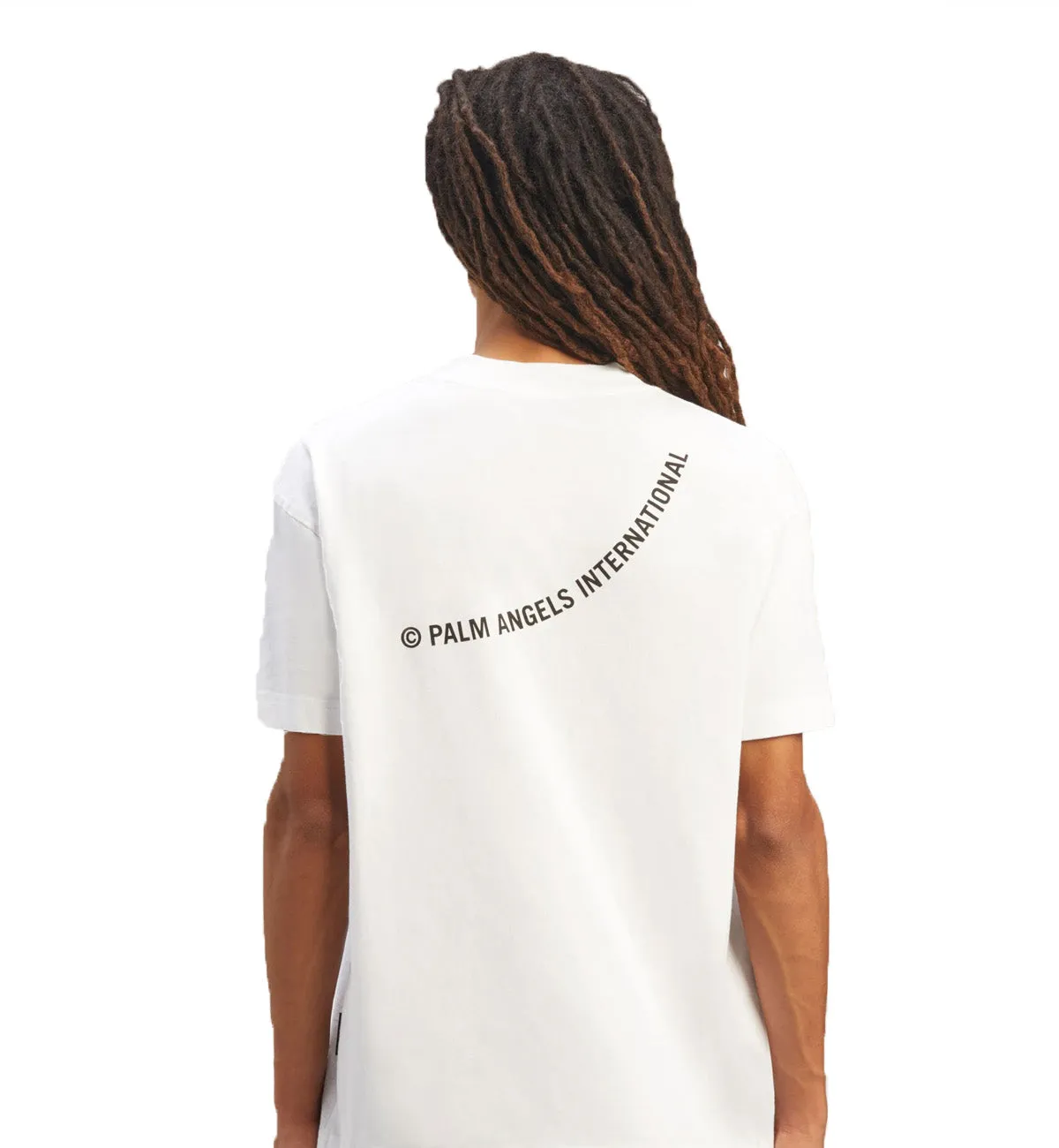 Palm Angels Hurricane Classic T-Shirt (White)