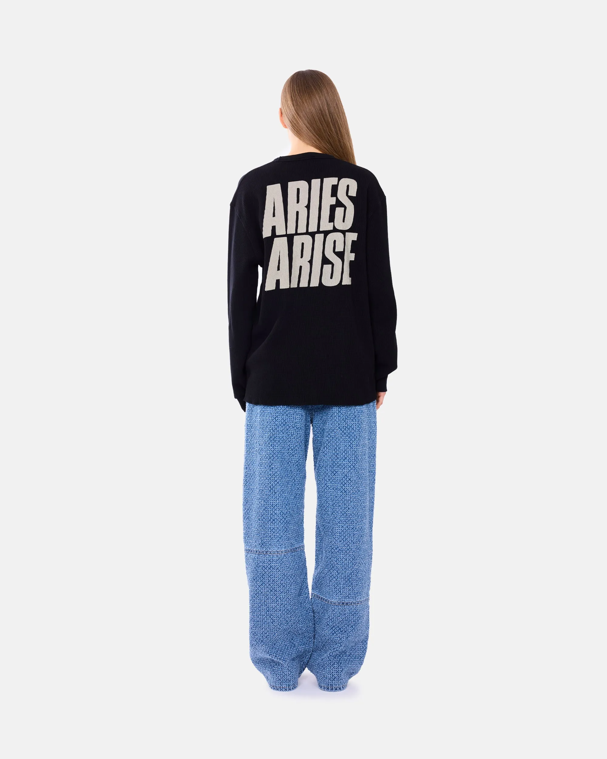Peace Press Gothic Waffle Longsleeve