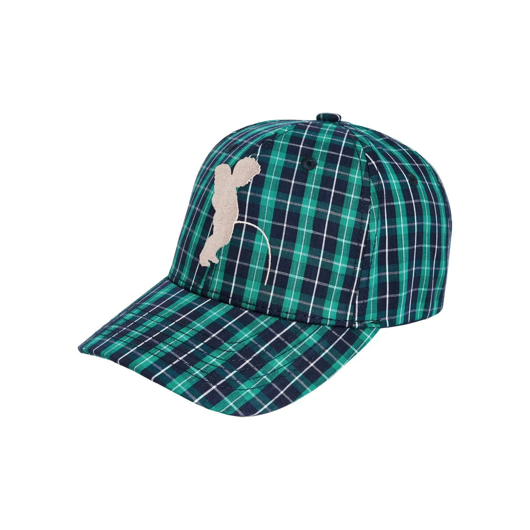 Pissing Angel Plaid Cap