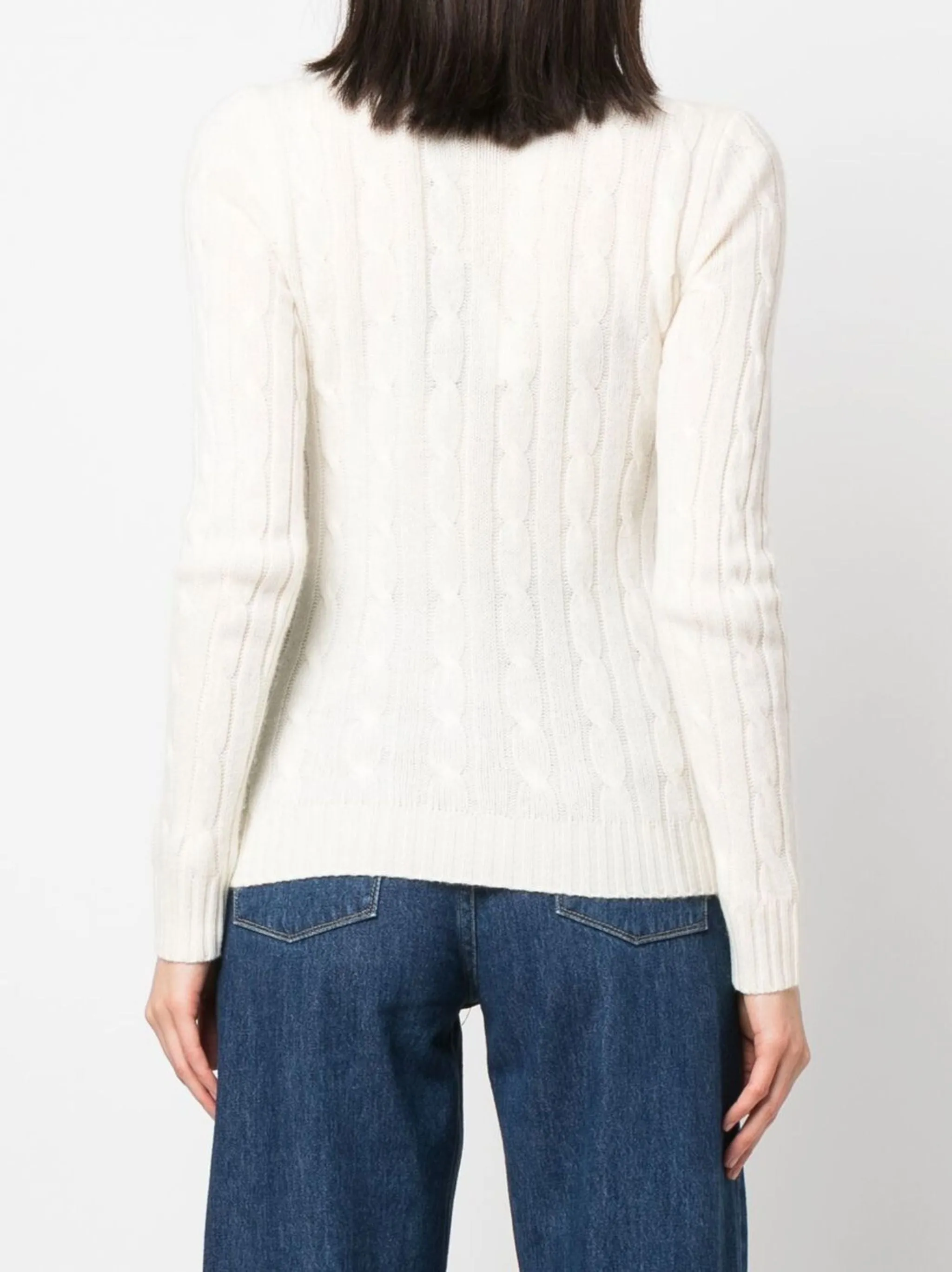 POLO RALPH LAUREN - Women Cashmere Classic Julianna Long Sleeve Pullover