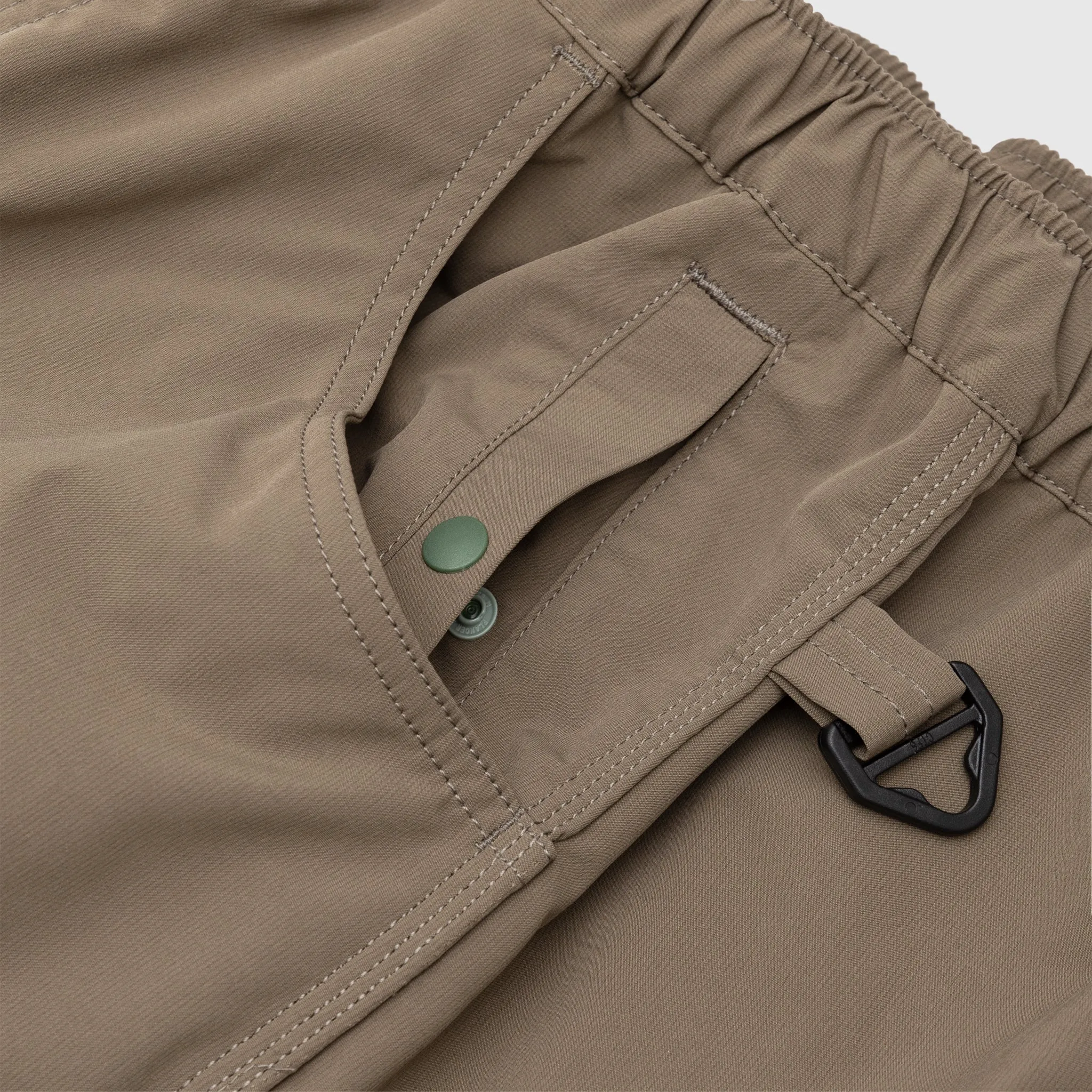 POLY DOUBLE CLOTH BELTED UTILITY PANT