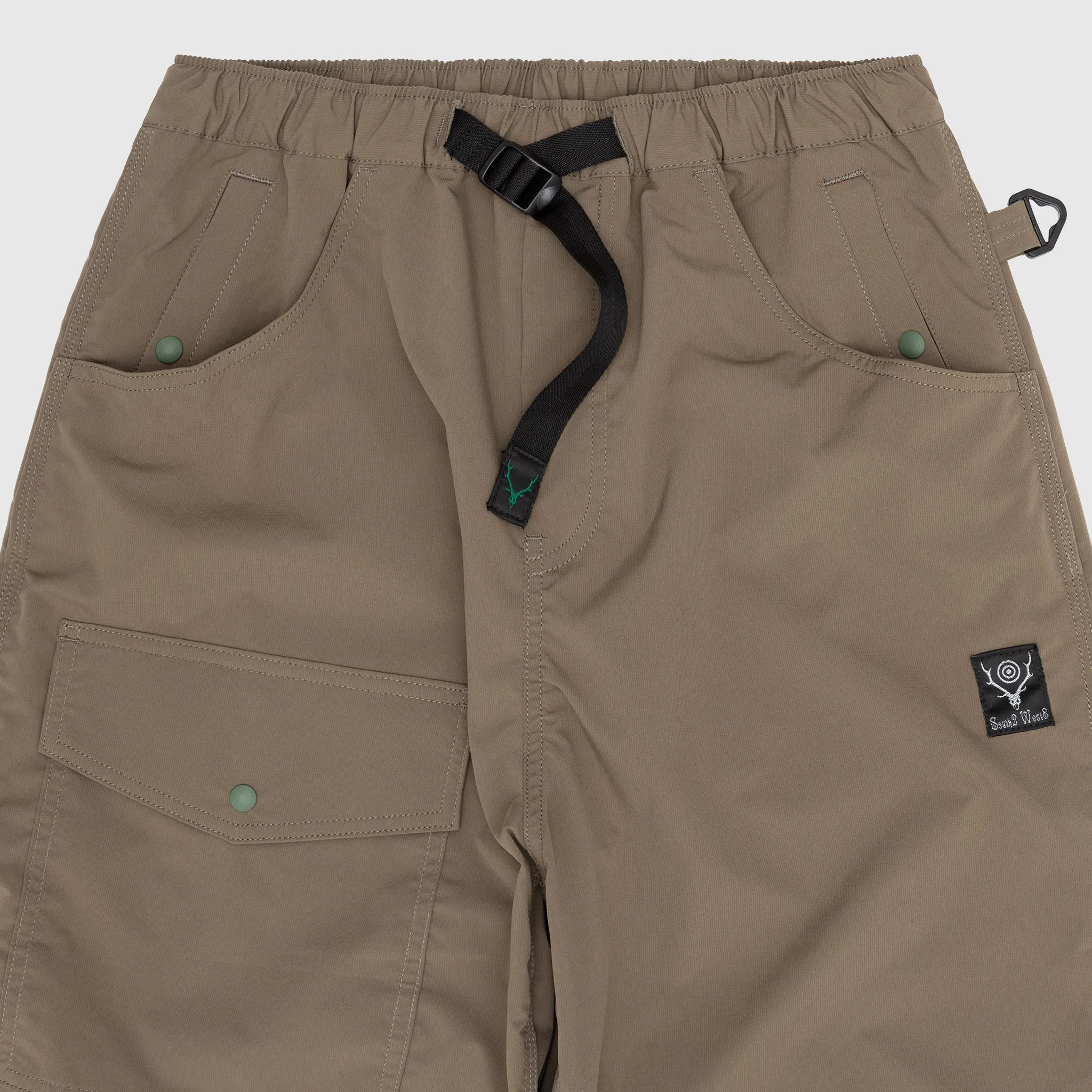 POLY DOUBLE CLOTH BELTED UTILITY PANT