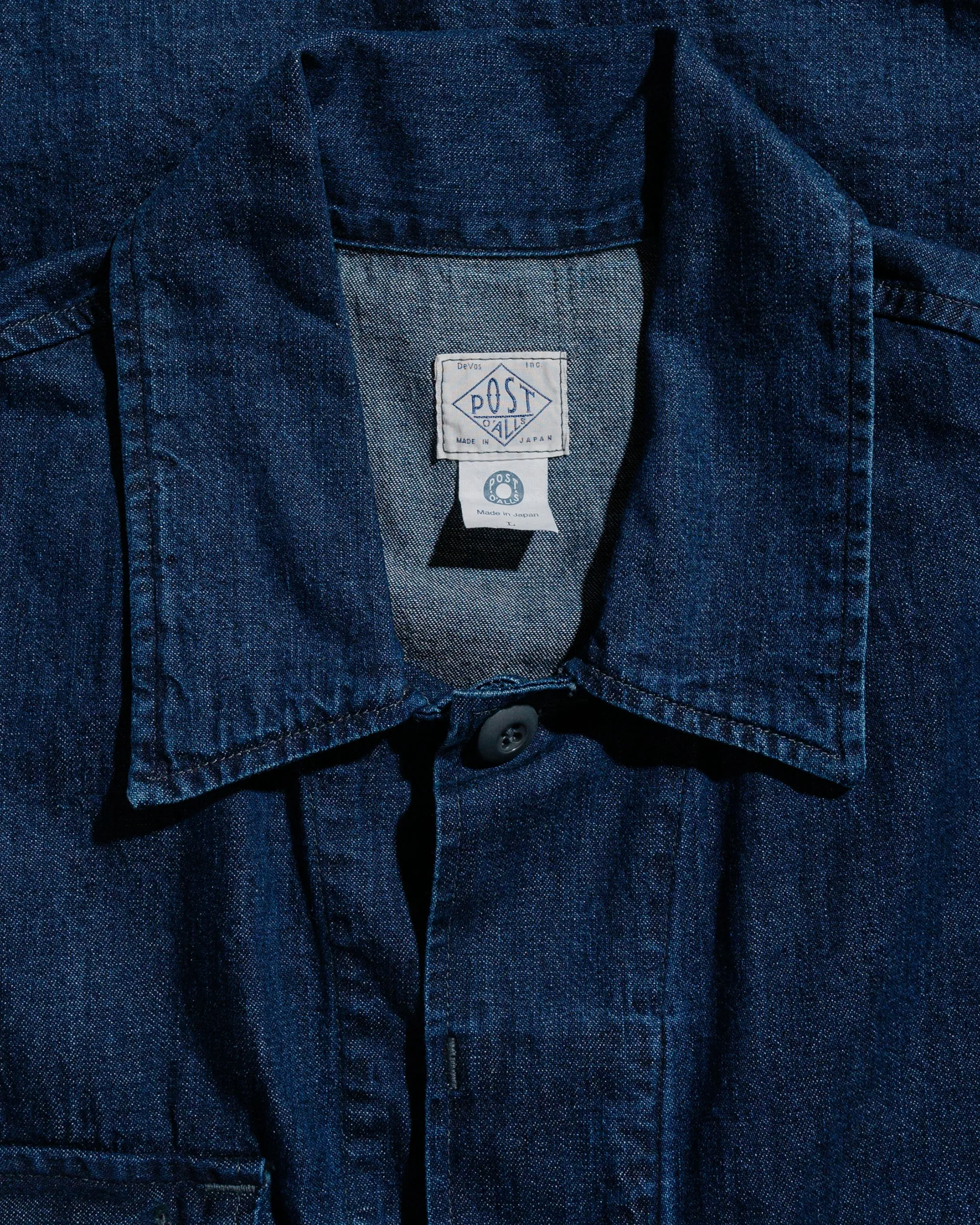 Post O'Alls BDU-R2 8oz. Indigo Denim Deep Wash