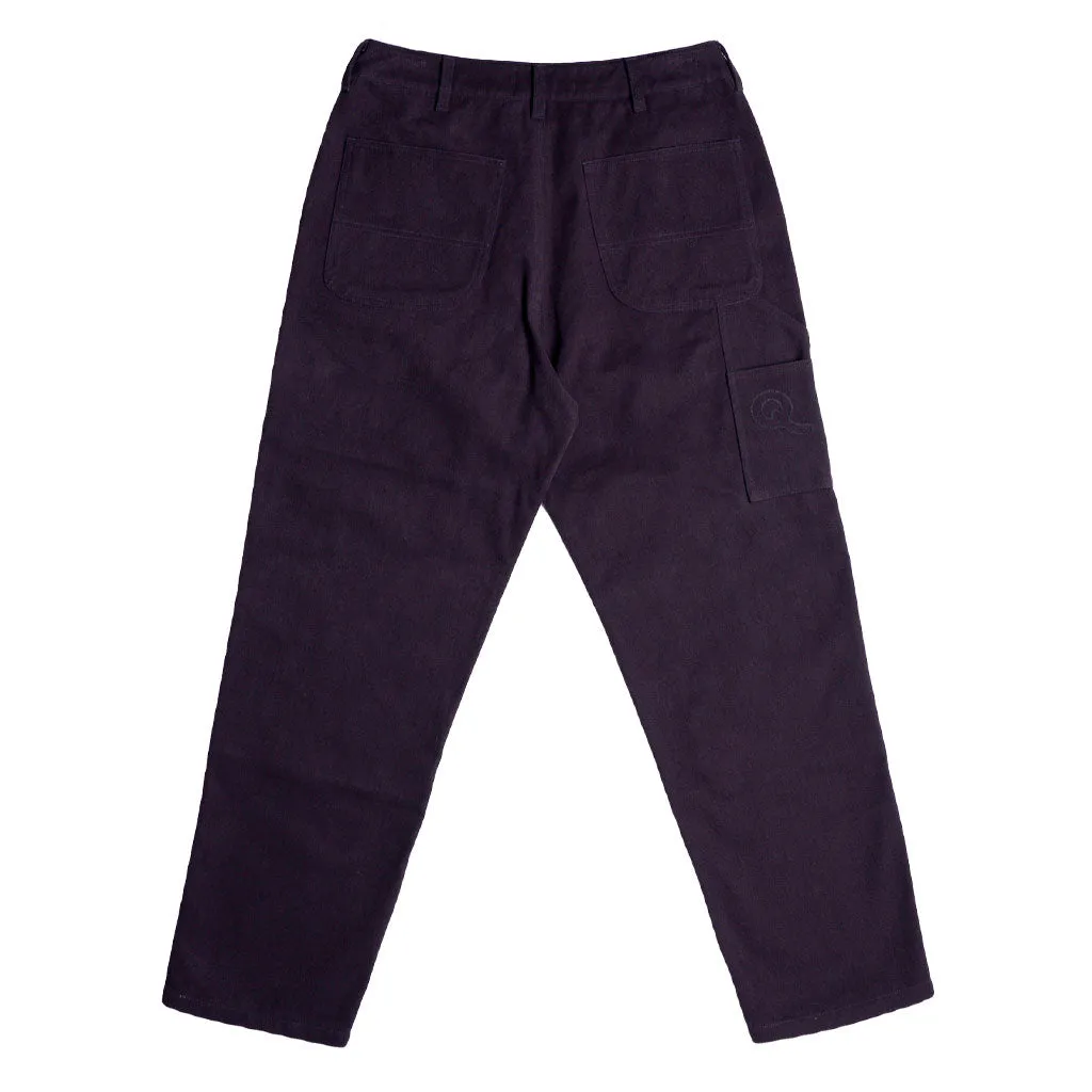 Quasi Utility Pant // Eggplant