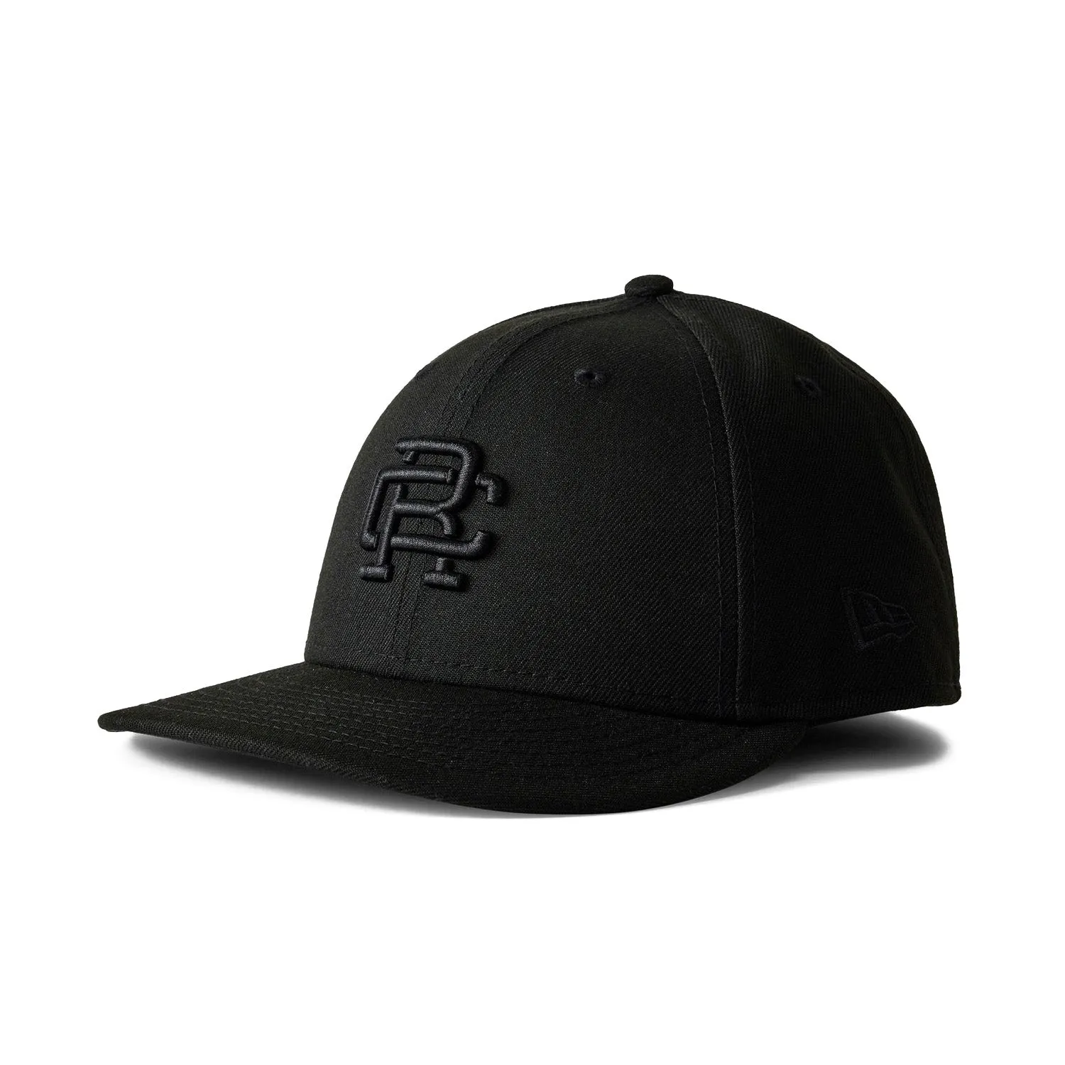 Reigning Champ Men Woven New Era Low Pro 59Fifty Monogram Cap Black