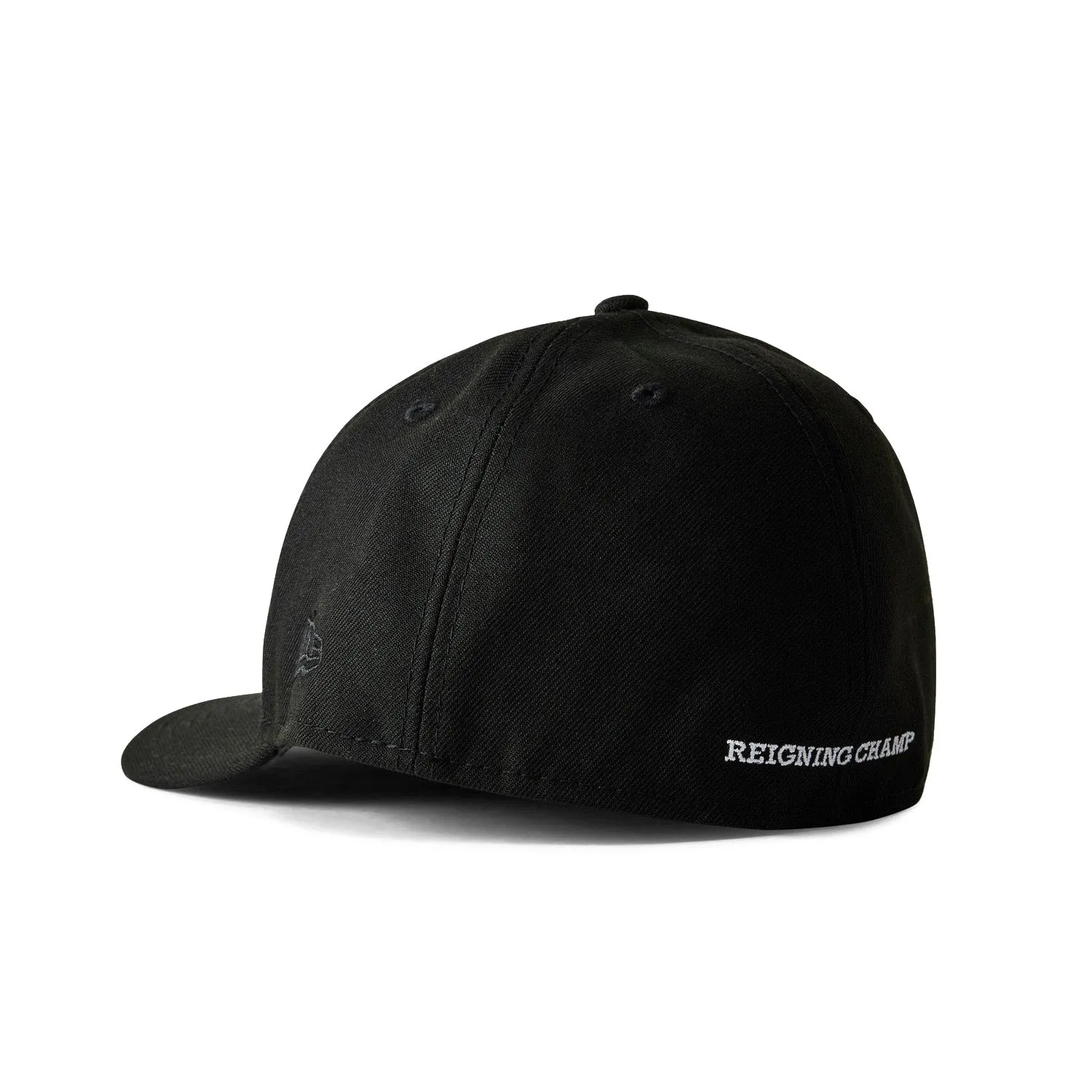 Reigning Champ Men Woven New Era Low Pro 59Fifty Monogram Cap Black