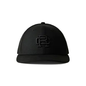 Reigning Champ Men Woven New Era Low Pro 59Fifty Monogram Cap Black
