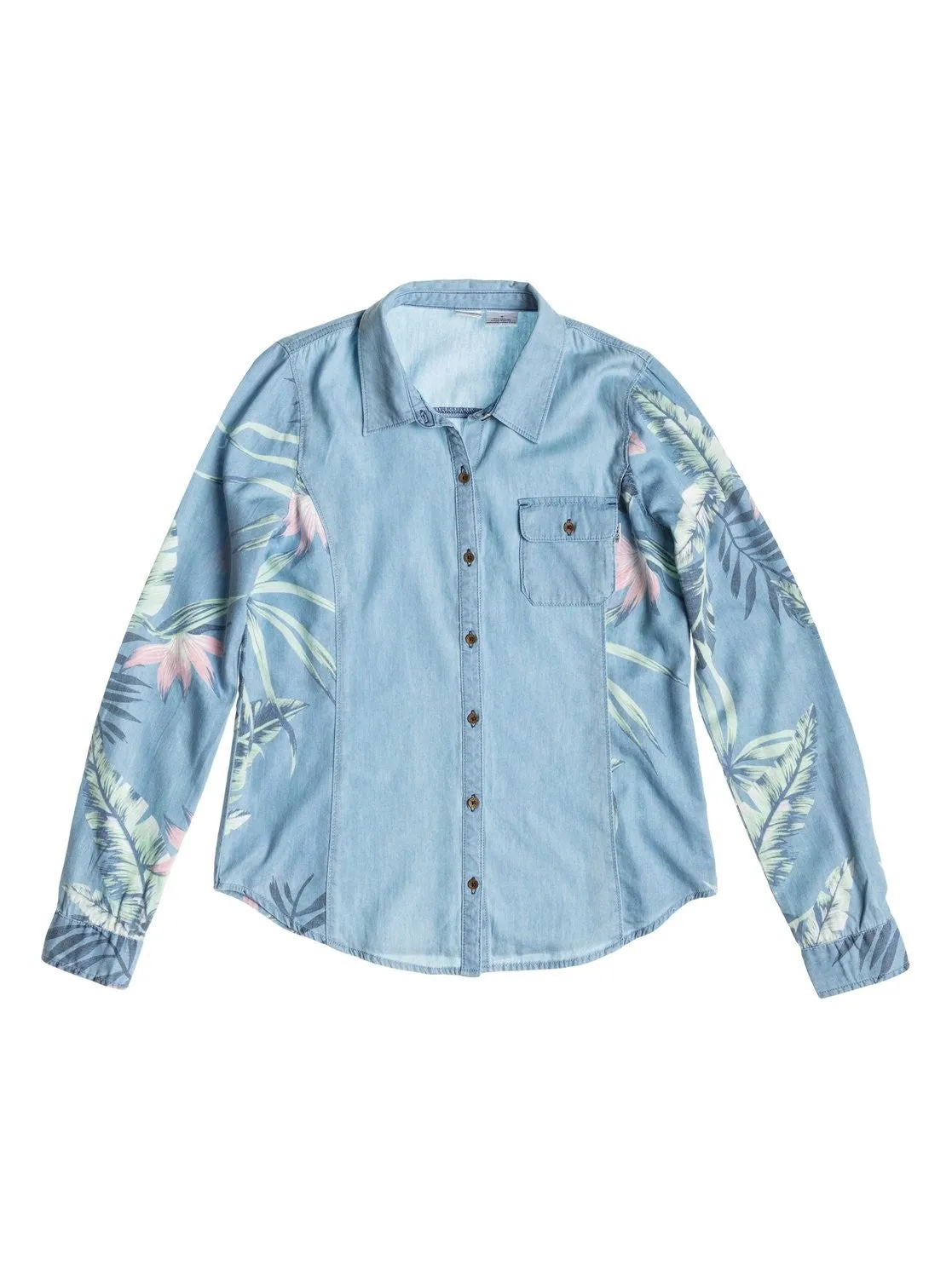 ROXY TROPIC CLASSIC | CAMISA DE ALGODN CON DETALLES FLORALES