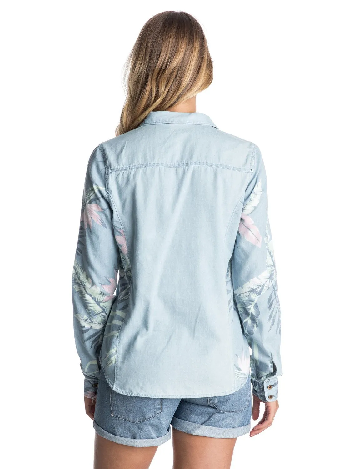 ROXY TROPIC CLASSIC | CAMISA DE ALGODN CON DETALLES FLORALES
