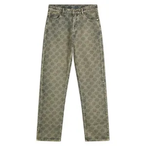 SHIELD LASER WASHED JEANS