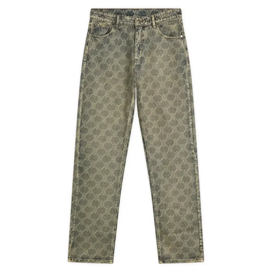 SHIELD LASER WASHED JEANS