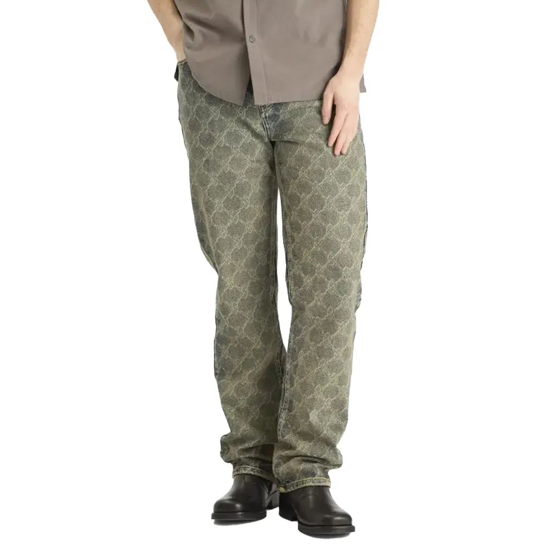 SHIELD LASER WASHED JEANS