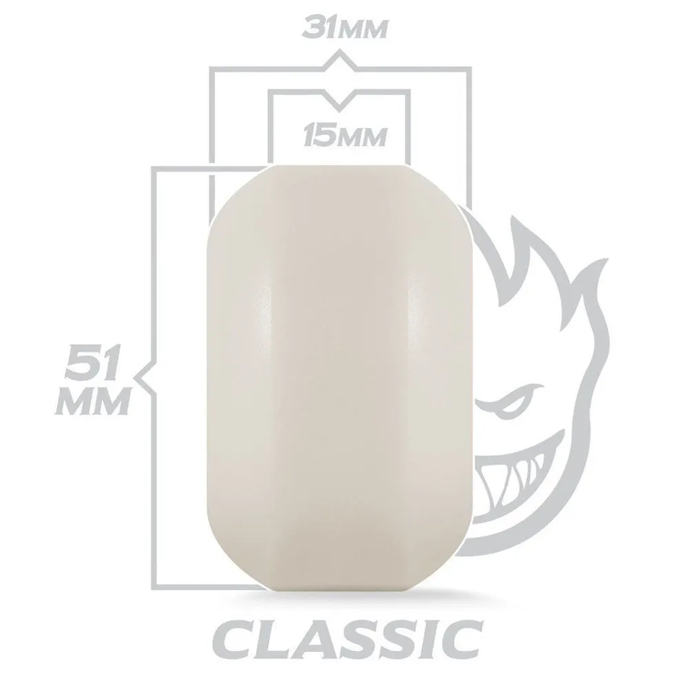 SPITFIRE WHEELS FORMULA FOUR 101D CLASSIC SHAPE // 51mm