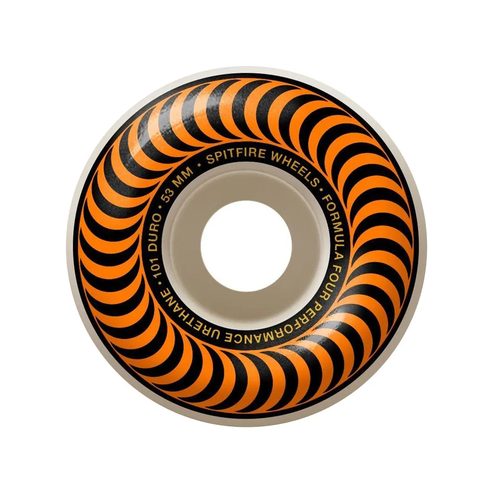 SPITFIRE WHEELS FORMULA FOUR 101D CLASSIC SHAPE // 53mm