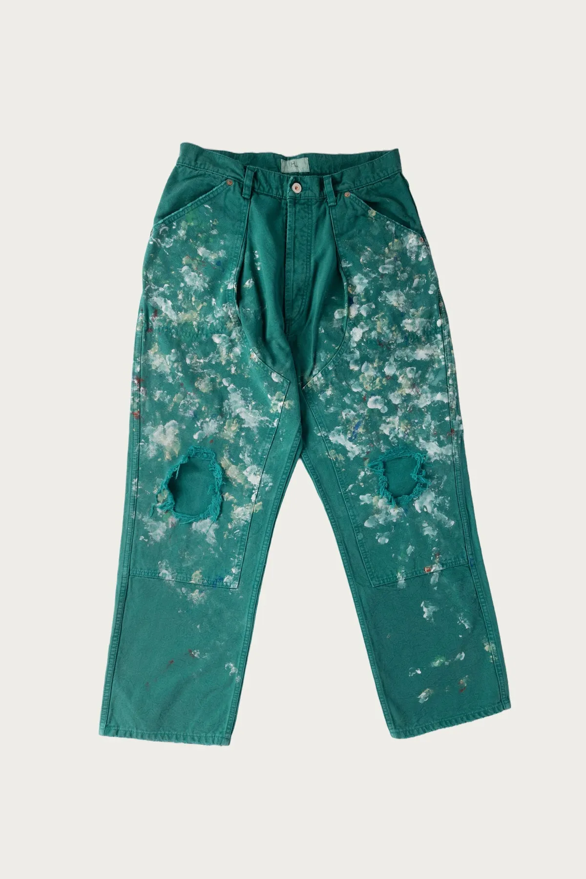 Splash Painter Pants - Green